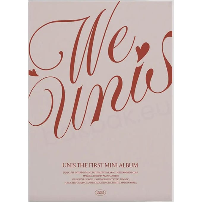 (PRÉ-COMMANDER) UNIS - [WE UNIS] 1er Mini Album Start
