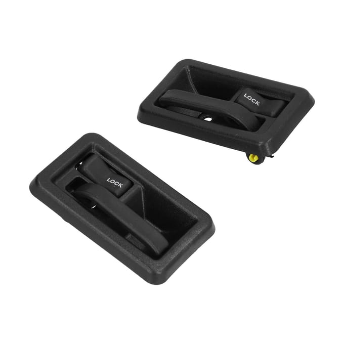 2 STUKS Autodeurklink ABS 55176477AB Links Rechts Binnenkant voor Jeep Wrangler 1987?2004 black