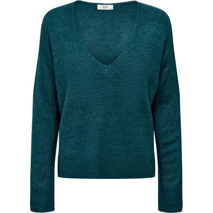 JDY JDYELANORA L/S V-NECK PULLO. KNT NOOS Dames Trui - Maat M