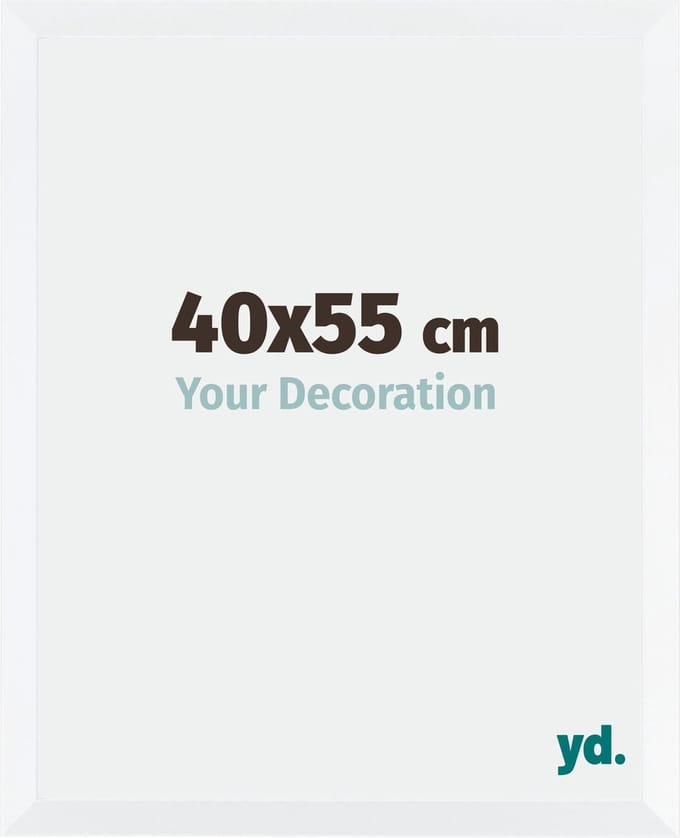 Your Decoration - Fotolijst 40x55 cm - MDF - Wit Mat - Catania