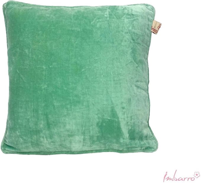 Imbarro - Sierkussen 'Ruby' (45cm x 45cm, Mint)