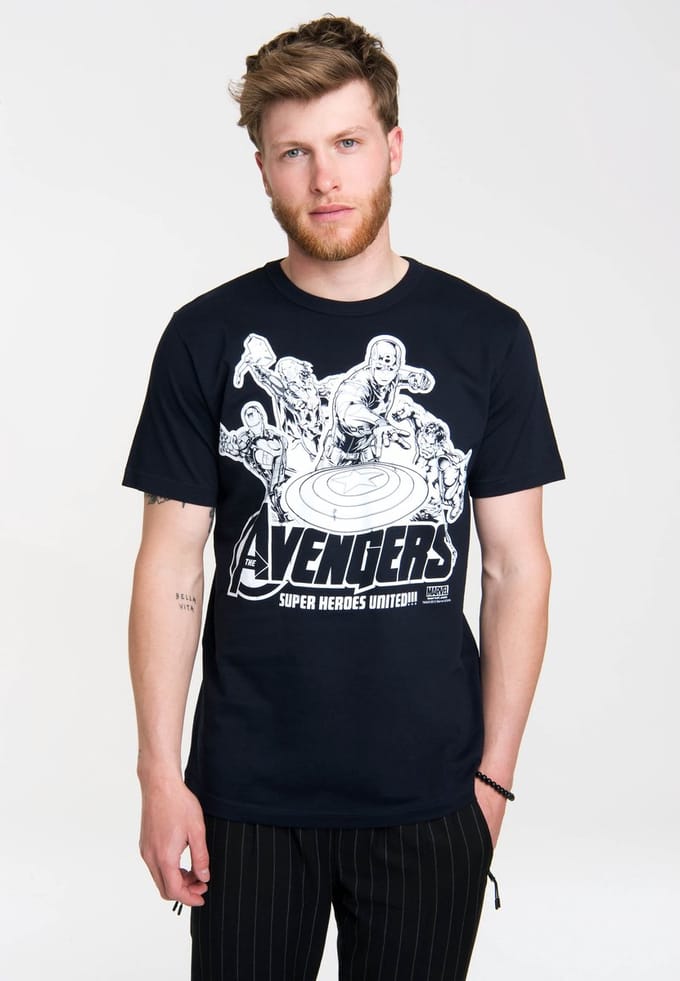 Logoshirt T-Shirt Avengers - Marvel - Heroes United
