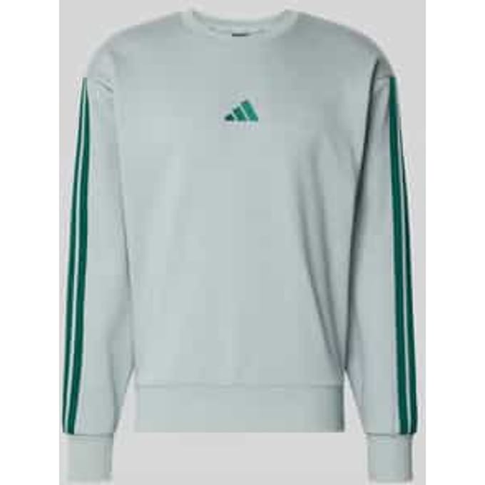 Sweatshirt met ronde hals en logo