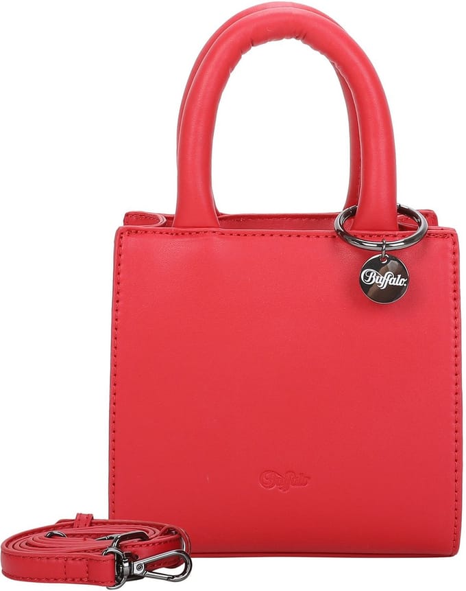 BUFFALO Handtas Schoudertas Boxy Muse Bag Red Shake Rood