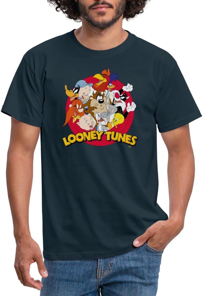 Looney Tunes Groep T-Shirt Heren