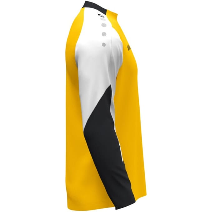Jako Dynamic Longsleeve Kinderen - Geel / Wit / Zwart | Maat: 116