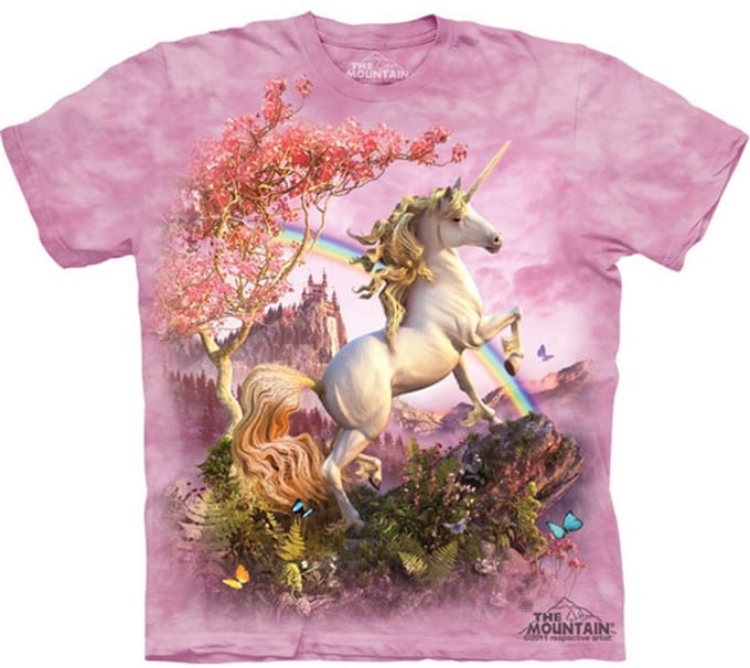 T-shirt Awesome Unicorn S