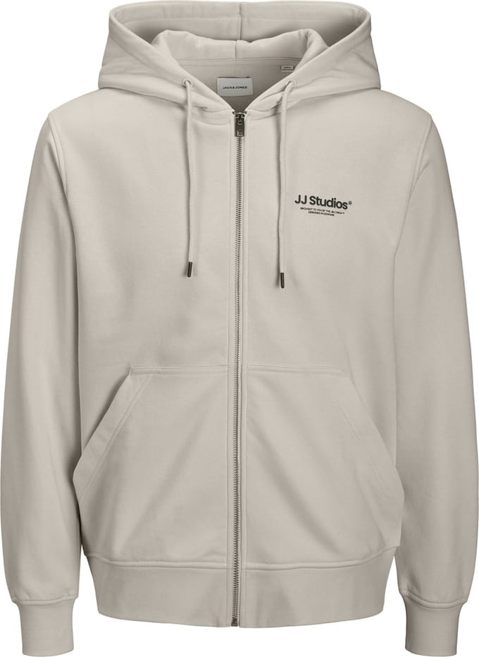JACK&JONES - JJESOHO SWEAT ZIP HOOD NOOS PLS - Heren - Vesten