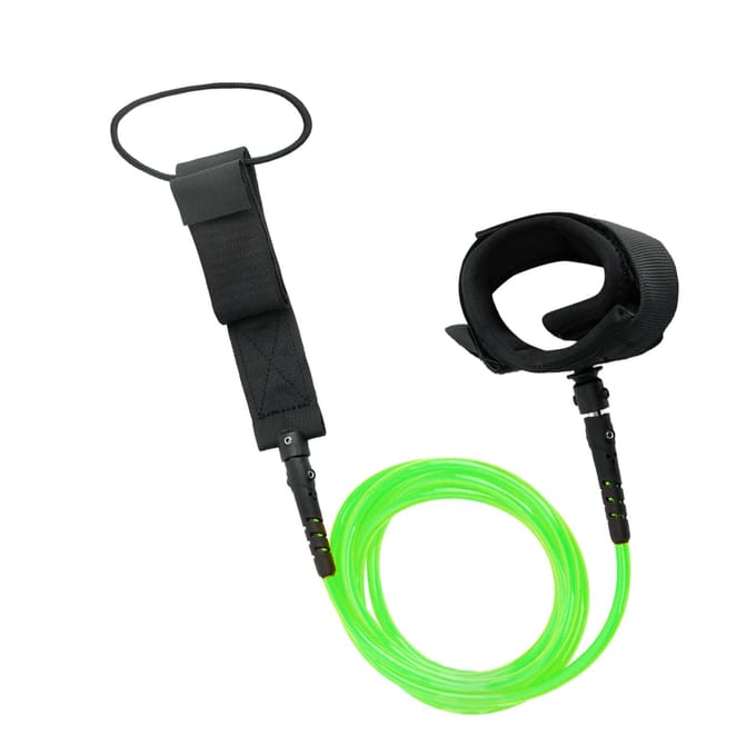Laisse de Surf Leash de Surf Leash pour Stand Up Paddle Board Short Board Long Board Stand up Paddle Board vert