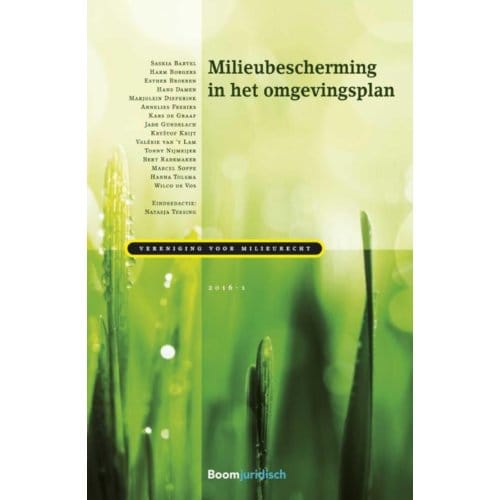 Milieubescherming In Het Omgevingsplan - Vereniging Voor Milieurecht