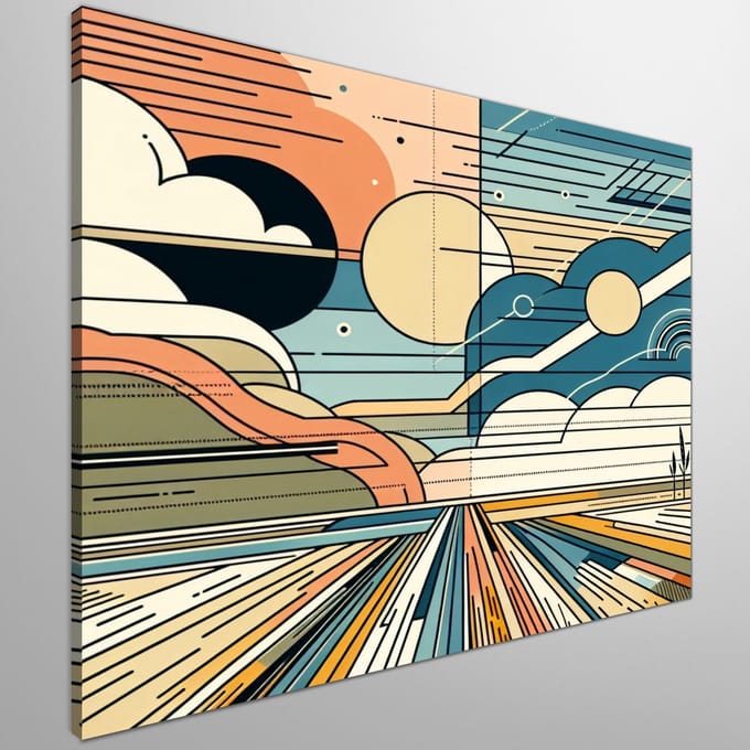 Kunstprint | Wanddecoratie | Canvas | 30 × 30 cm
