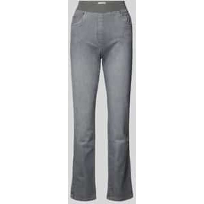 Raphaela by Brax Dames Jeans  Style PAMINA grey, denim mediumgrijs, maat 46