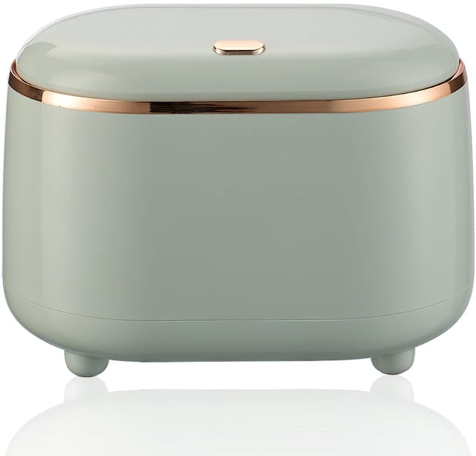 Dailygoods- Tafelprullenbak met deksel - Draagbare Afvalemmer - Mini