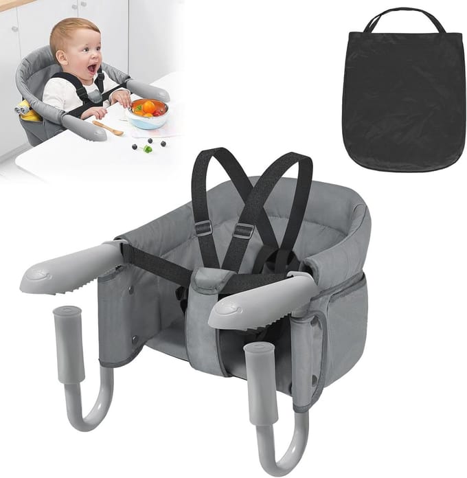 Opvouwbare Tafelstoel voor Baby's - Veilig, Comfortabel en Draagbaar
