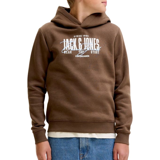 JACK & JONES - JJAERO SWEAT HOOD JNR Heren Trui