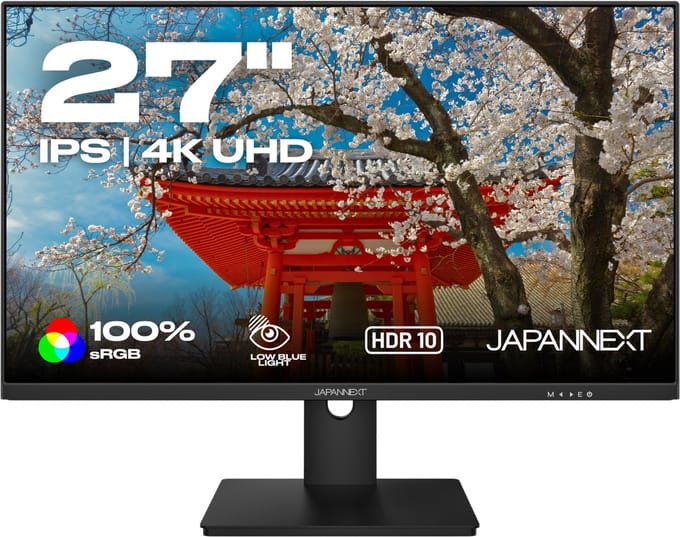 Bureaumonitor 27'' inch 4K UHD 60 Hz
