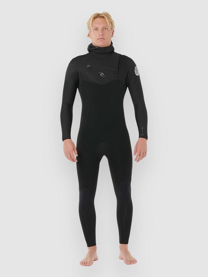 2025 Rip Curl Heren Dawn Patrol 6/4mm Met Capuchon Borst Ritssluiting
