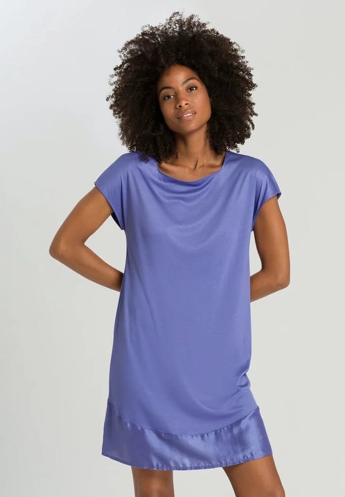 Hanro Livia Nachthemd 077937 Lavendel - maat XS