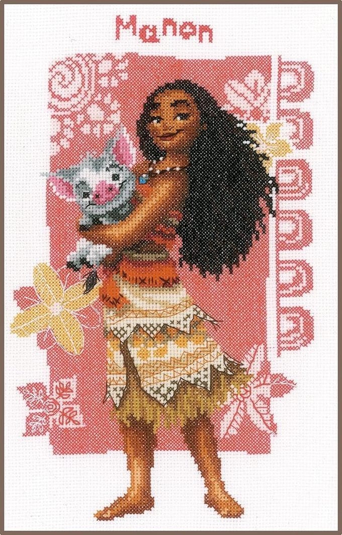 Telpakket kit Disney Moana and her first mate  - Vervaco - PN-0168572