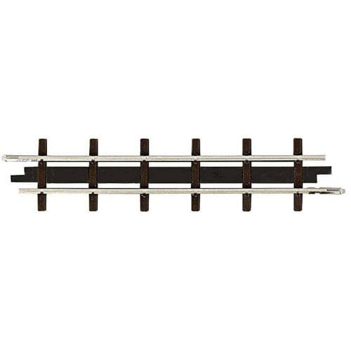 Busch H0f veldbaan rails 12303 Rechte rails 66.6 mm 2 stuk(s)