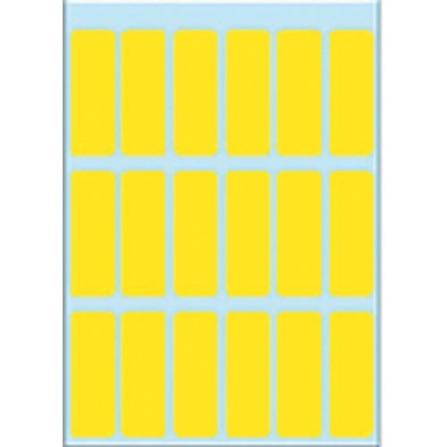 Etiket HERMA 3651 12x34mm geel 90 stuks