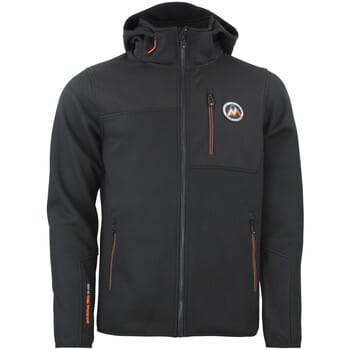 Afneembare hoodie met softshell panelen Peak Mountain Carhood