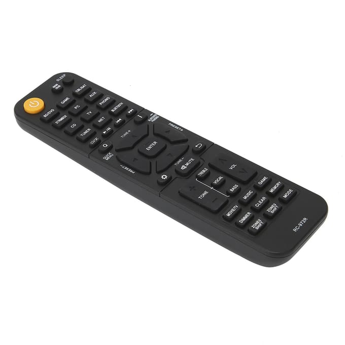 Afstandsbediening RC-972R Vervanging Geschikt voor Onkyo TV TX-NR696 TX-NR797 TX-RZ840 black