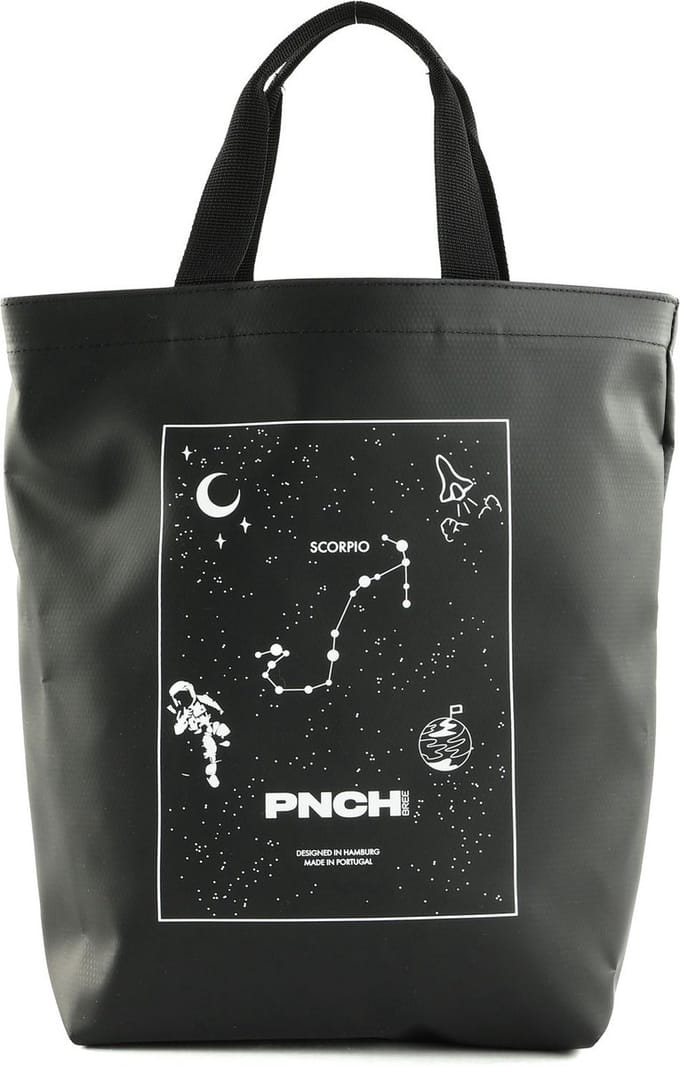 BREE Shopper Punch Star Bag Scorpio Zwart