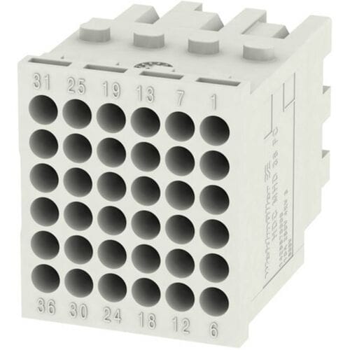 RockStar® MODU plug HDC MHD 36 FC Weidmüller Inhoud: 1 stuk(s) Module