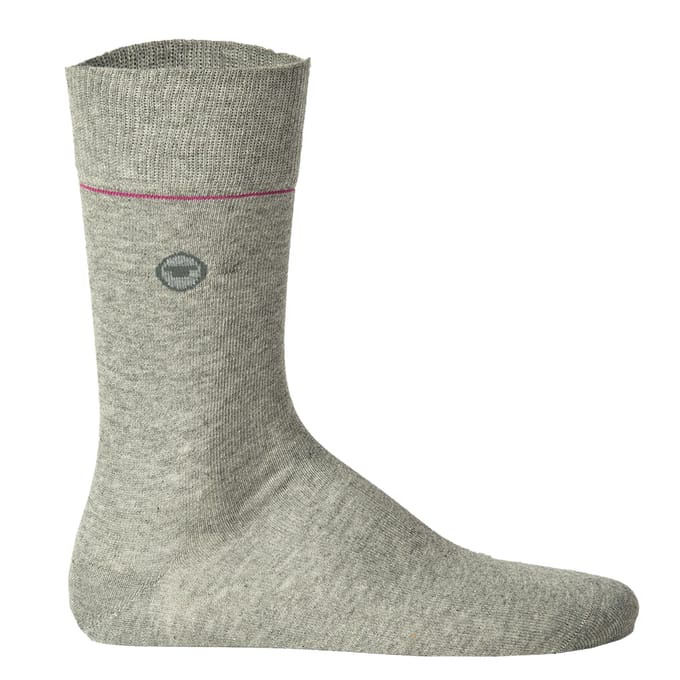 Tom Tailor - Sokken in een 7-daagse doos - Maat 43-46 - light grey melange