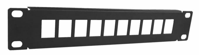 DSIT 10 inch UTP patchpaneel voor keystones - 10 poorts
