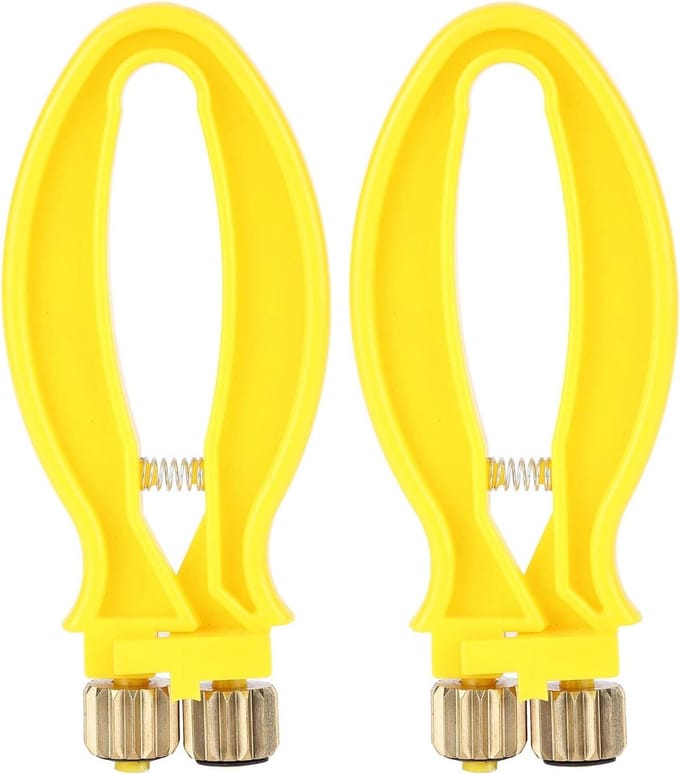 Bijenkorf Frame Crimper - Draad Spanner - Nestkast Installatie - Metaal Constructie - 2 Stuks - Zwart