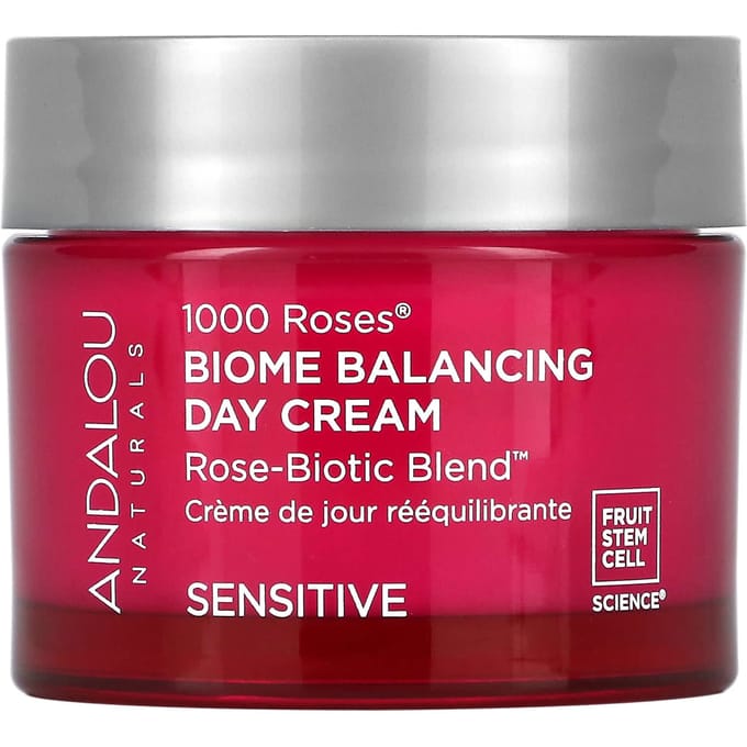 1000 Rozen, Biome Balancing Dagcrème, Gevoelig, 50G (17 Oz) white