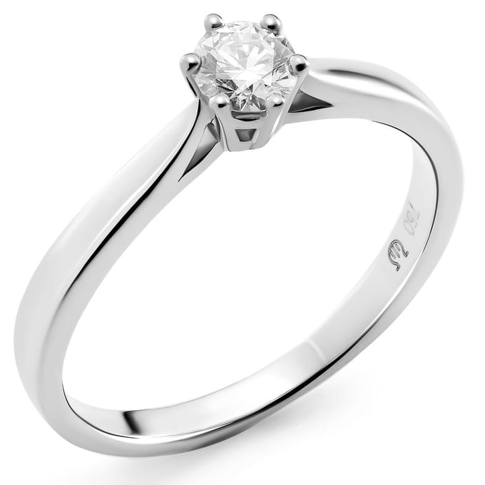 Orphelia RD-3920/1/60 - Ring - Goud 18 kt - Diamant 0.2 ct - 19.00 mm / maat 60