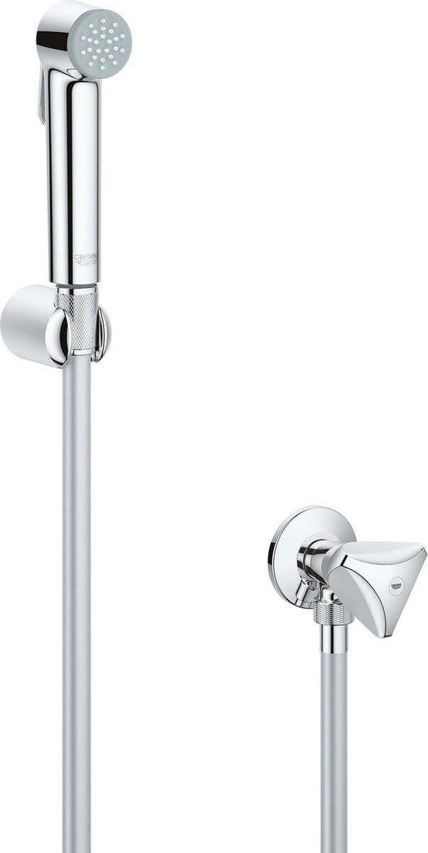 Grohe Tempesta - Hoekstopkraan met bidet handdouche, chroom 26357000
