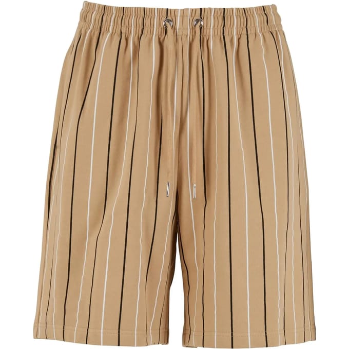 Urban Classics - Printed Pinstripe Korte broek - S - Multicolours