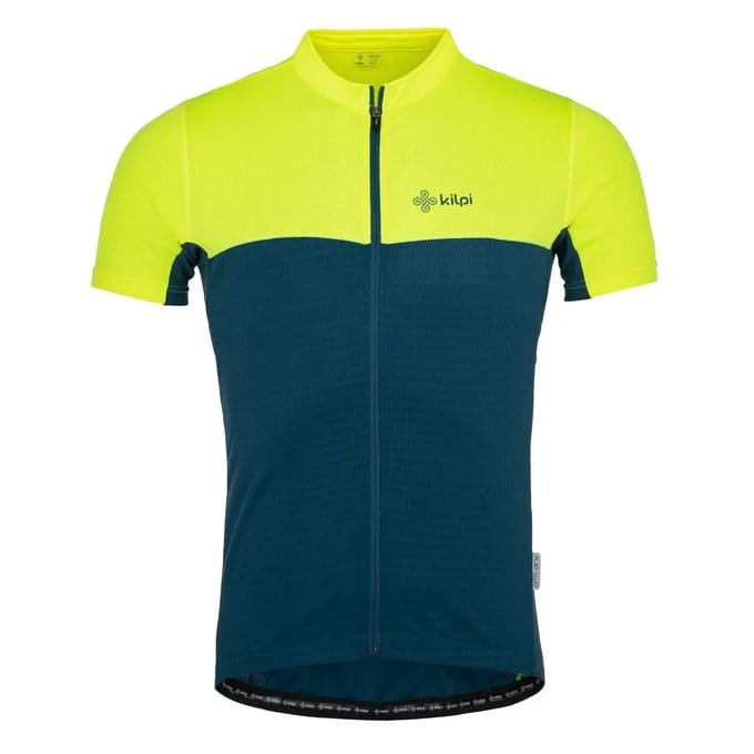 Kilpi Lauben Korte Mouw Wielertrui Blauw XS Man