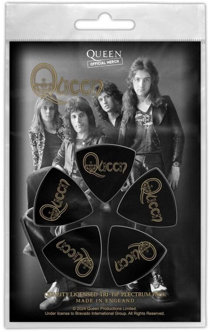 Queen Logo Unisex Plectrumset - meerkleurig - Standard