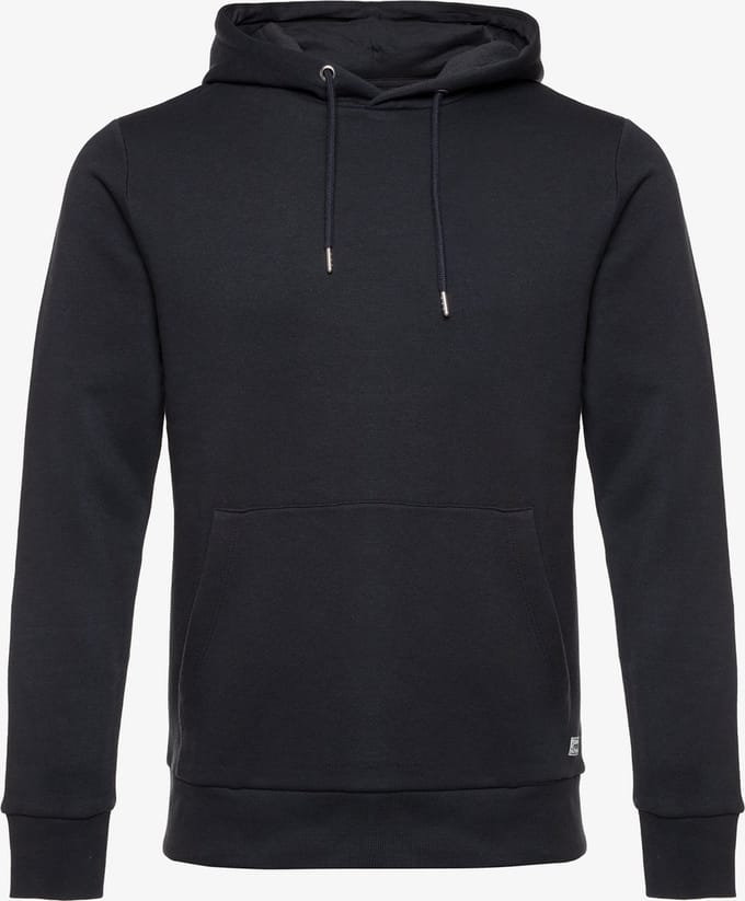 Produkt heren hoodie donkerblauw - Maat M