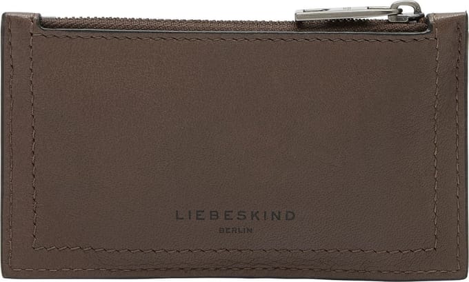 LIEBESKIND BERLIN Kaarthouder Chudy Sheep Natural New Wallet Light Truffel Donkerbruin