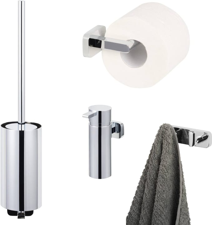 Ben Mykanto toiletset 4-delig chroom