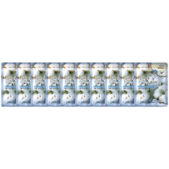 3W CLINIC Fresh White-maskervel (3 opties) #10 Sheets gray