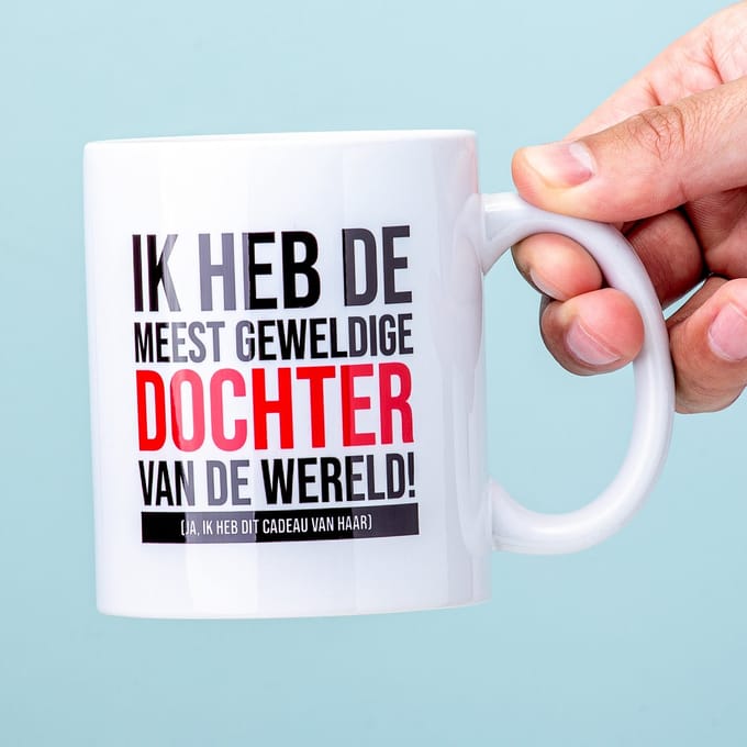 Mok Meest Geweldige Dochter Vaderdag van Ditverzinjeniet.nl