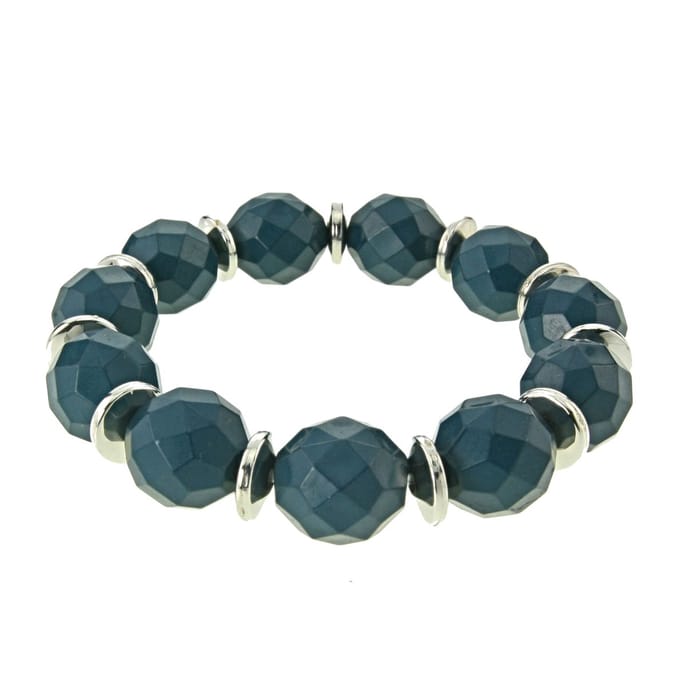 Behave - elastische armband liva - matte kralen stijlvol - everyday look
