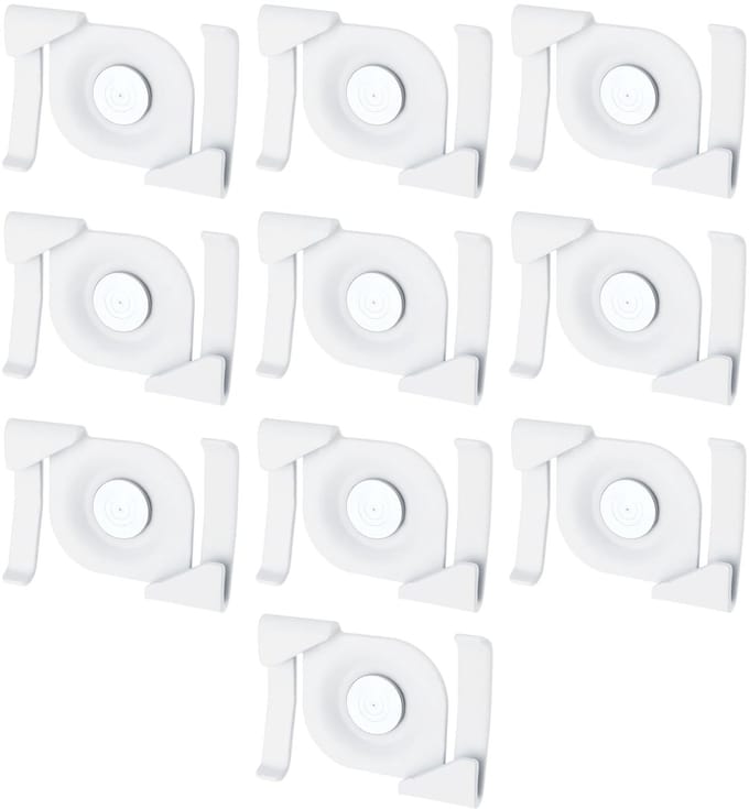 Dailygoods - Set van 10 M4 Rasterplafondklemmen voor Hangende Items