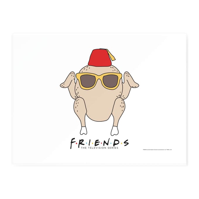 Friends Turkey Chopping Board