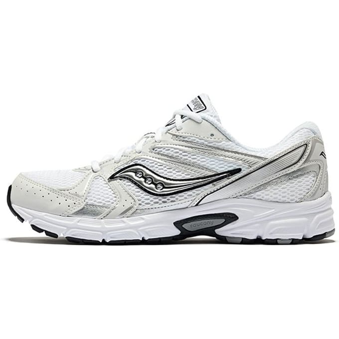 Saucony Grid Ride Millennium Wit Zilver Unisex Sneakers S70812-5 44.5 white