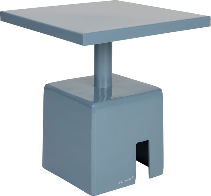 Zuiver Chubby Bijzettafel Vierkant 40x40 cm Blauw
