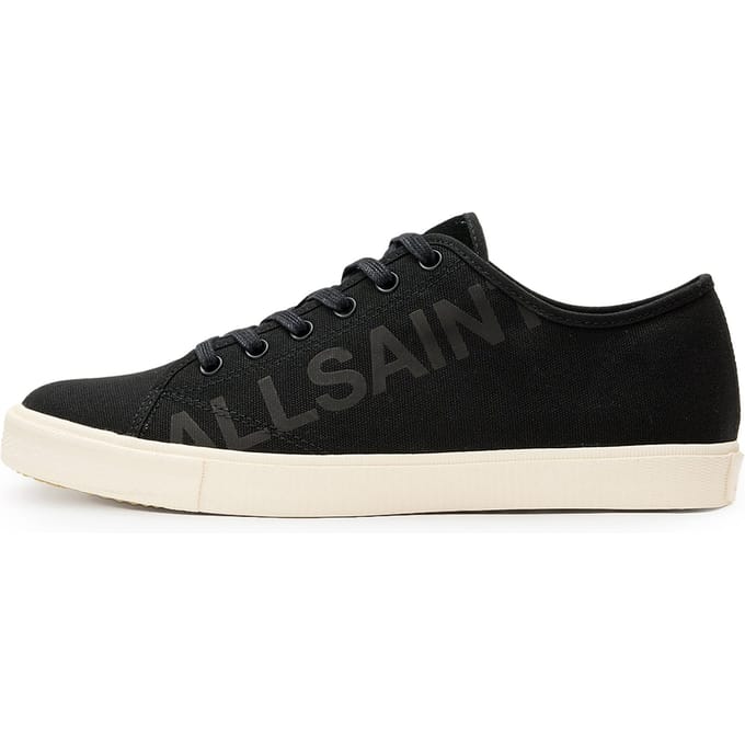 AllSaints Biggy Can Low Top Black Größe: 41 | Trainers Outlet | Herren | Schwarz