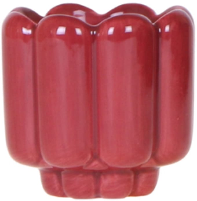 Kolibri Home | Retro Shine sierpot - Red - Ø6cm